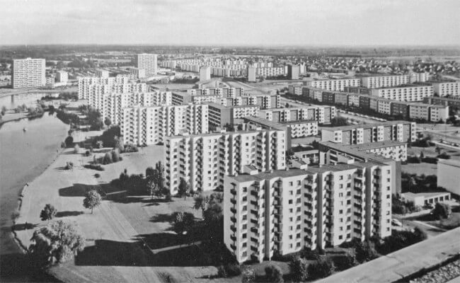 Siedlung Neue Vahr, Bremen um 1961