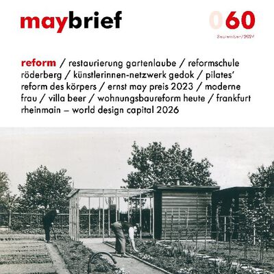 Titelseite maybrief 60